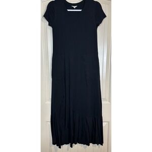 princess polly baby blue dress Linen Short Sleeve Wrap Dress main image 0